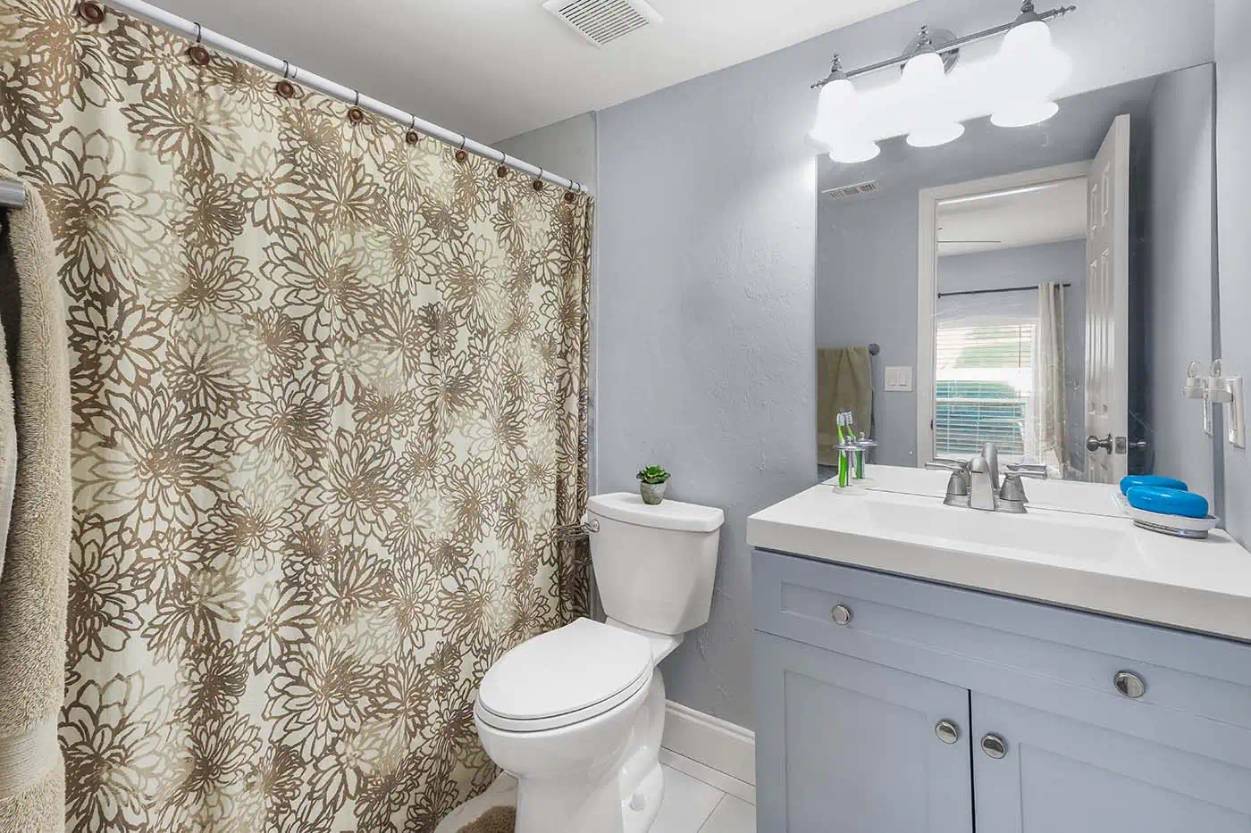 Full bathroom with shower in Fort Myers Florida property