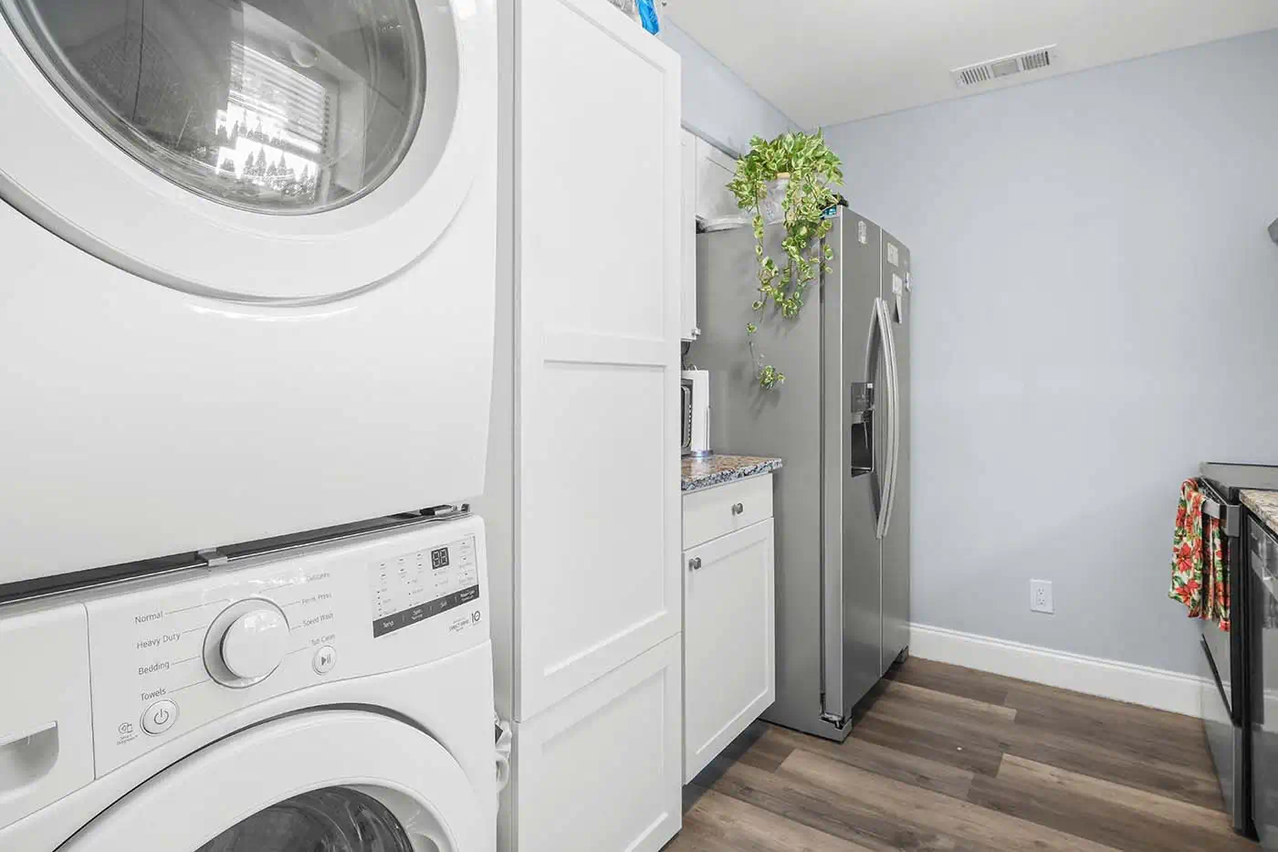 Laundry area in Fort Myers Florida home at 17495 Ellie Dr